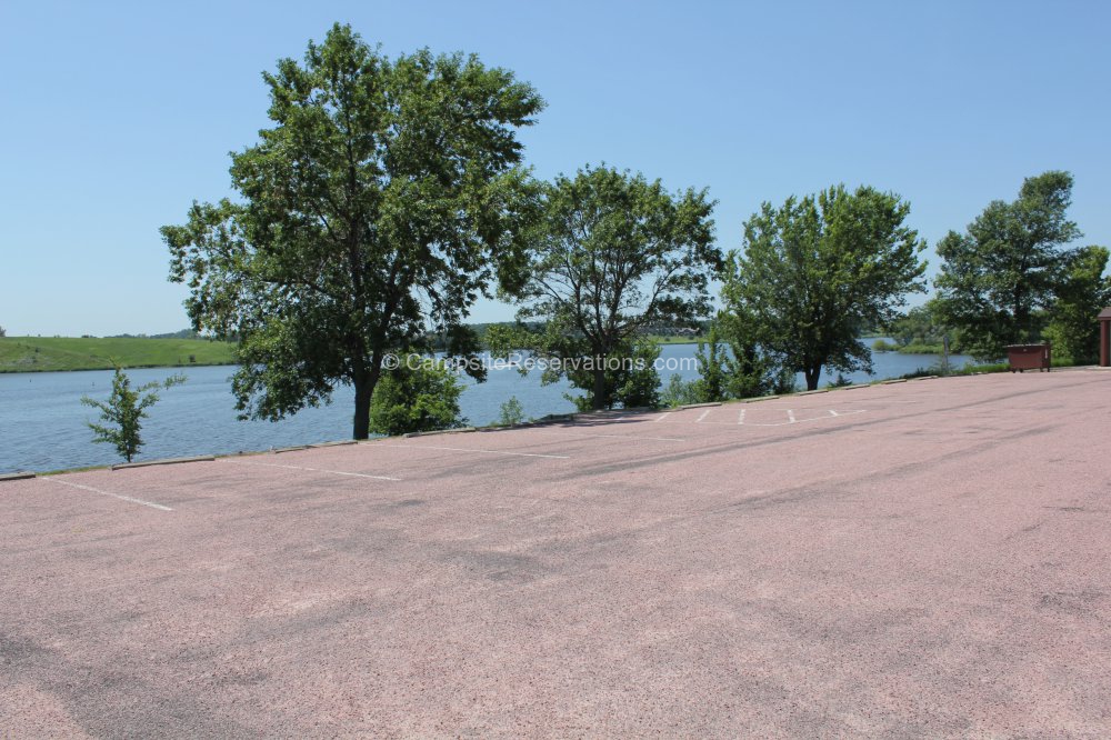 Lake Vermillion State Rec Area Campground Cabin Loop at Lake